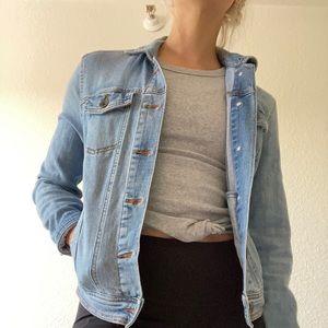 Merona (target) brand, classic jean jacket